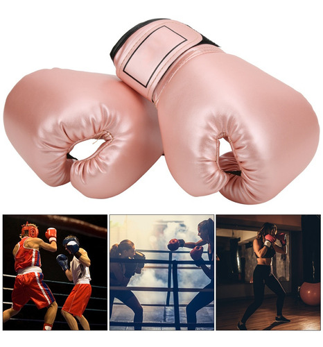 Luvas De Perfuração Respirável Pu Leather Boxing Kid Sanda