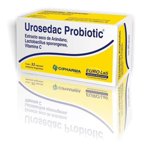 Urosedac Probiotic Estracto De Arandano Capsulas X 32