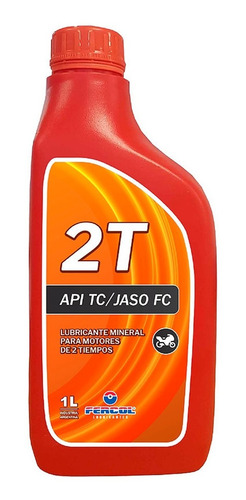 Imagen 1 de 7 de Aceite Fercol 2 Tiempos X 1 Litro Motosierra Desmalezadora