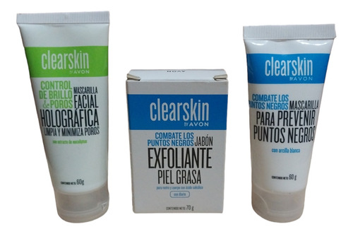 Avon Set X 3 Clearskin