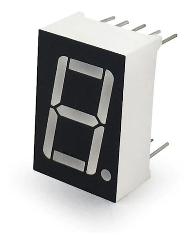 5 Piezas Display 7 Segmentos Rojo Anodo Comun