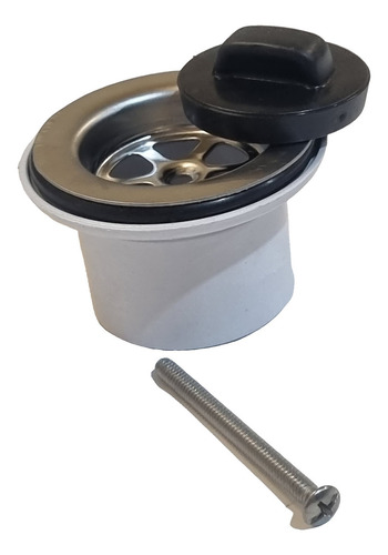 Sopapa Para Pileta Mesada C/rejilla Metálica 50mm Duke