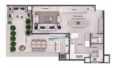 Imagem 15 de 19 de Cobertura À Venda, 110 M² Por R$ 1.373.100,00 - Rebouças - Curitiba/pr - Co0201