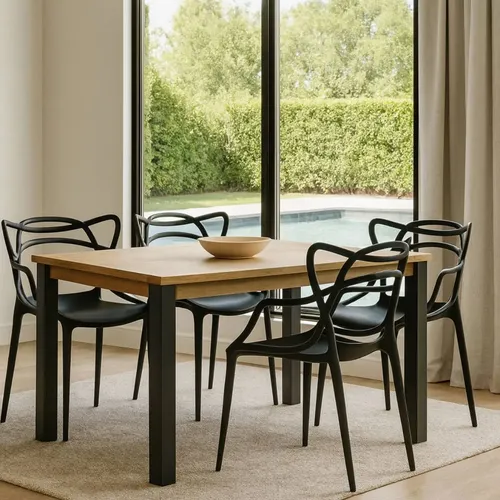 Conjunto Com 4 Cadeiras Allegras Conjunto Sala De Jantar 1 Mesa 4 Cadeiras Allegr