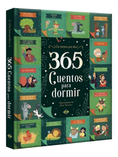 Imagen 1 de 2 de 365 Cuentos Para Dormir - Libro De Aprendizaje - Español