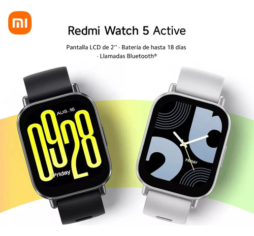Redmi Watch 5 Active Reloj Inteligente 2 Contesta/ Realiza