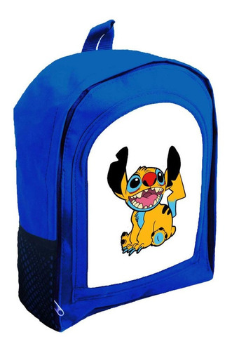 Mochila Azul Infantil  Nena Nene Pikachu Pokemon  Rr22