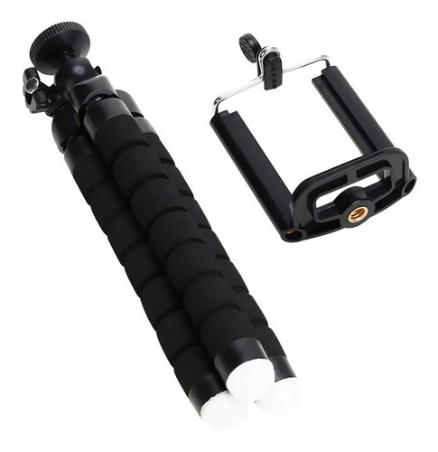 Imagem 8 de 10 de Mini Tripé Flexível Universal Suporte Para Câmera E Celular