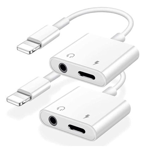 [certificado Apple Mfi] Paquete De 2 Adaptadores Lightning A