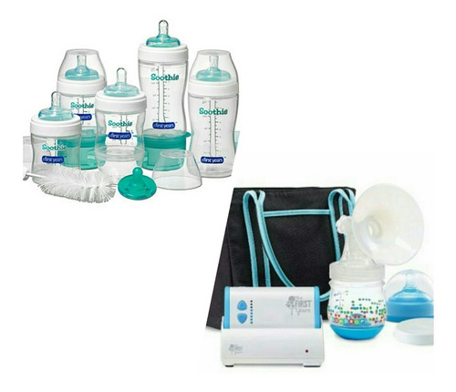 Extractor De Leche Electrico+bolso+pack Memas Th Firstyears