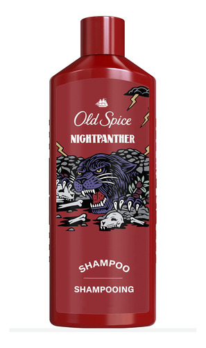 Old Spice Nightpanther - Champ Para Hombre, 13.5 Onzas Lquid