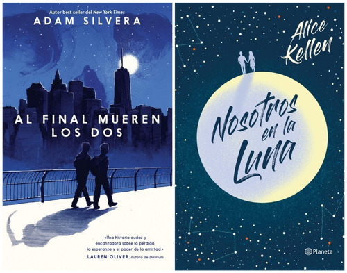 2 Libros Al Final Mueren Puck + Nosotros En La Luna Planeta