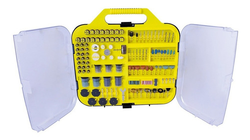 Juego De Moto Tool 250 Piezas Universales 119303 Surtek Color Amarillo Frecuencia 0 Potencia 0 W No aplica