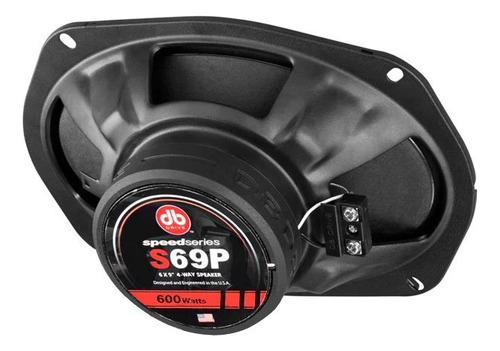 Par Bocinas Db Drive S69p 600w 4 Vías 6x9 Pulgadas 250w Rms