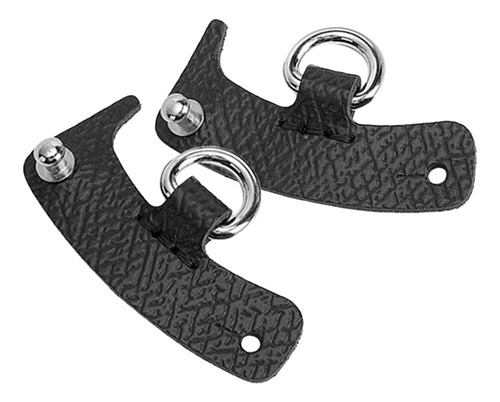2 Correa De Bolsa Anillos En D Sin Saco De Boxeo Negro