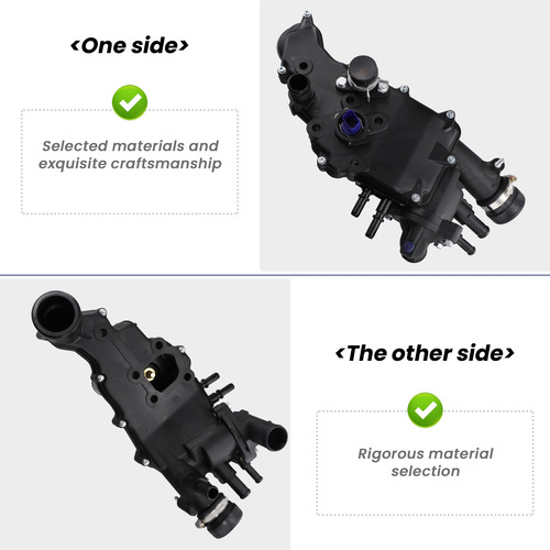 Carcasa De Termostato De Motor 9641338380 Con Sensor Para