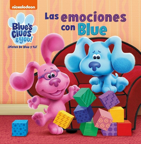 Las Emociones Con Blue, De Nickelodeon. Editorial Beascoa, Tapa Dura En Español