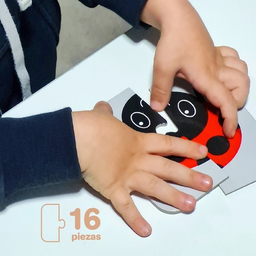 Imagen 2 de 9 de Rompecabeza Puzzle. Descubriendo Animales Didactico Infantil