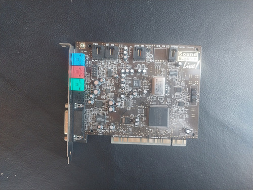 Sound Blaster Live Ct4670 - Placa De Sonido (Usado)