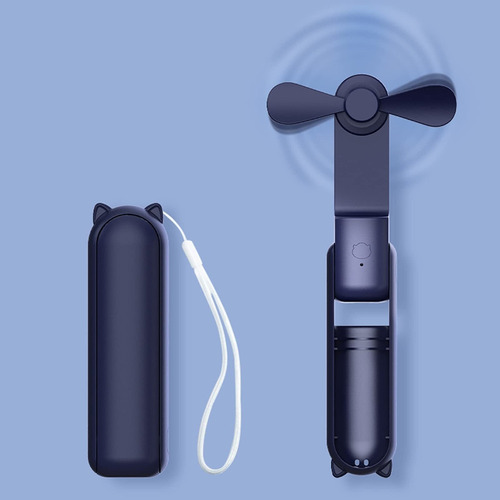 Mini Ventilador De Mano, Ventilador Plegable, Portátil, Con