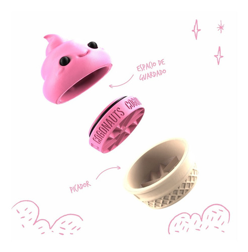 Cogonauts Skup - Picador Coleccionable Color Rosa