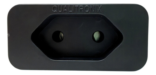 Plug Tomada Protetor Elétrico Dps 2 Pinos 20a Qpp02p Preto