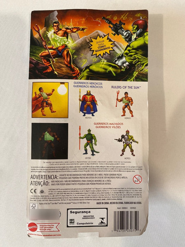 Digitino Motu Origins Retro Mattel Wave 10 Carton Unpunched (Usado)