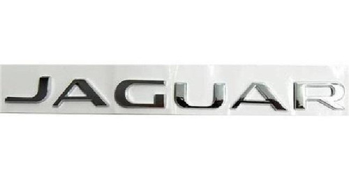 1 Emblema Jaguar Traseiro Porta Malas Cromado Original