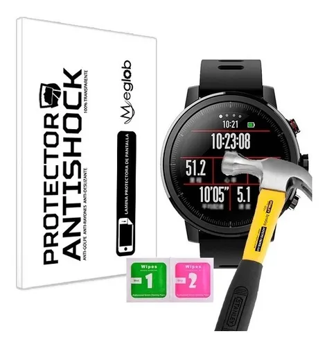 Protector Amazfit Pace Vidrio Protector SmartWatch Xiaomi Pace Stratos