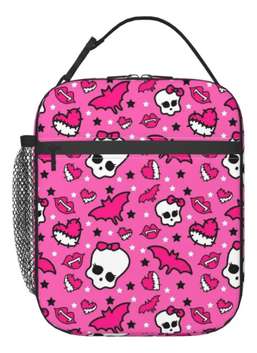 Bolsa De Almuerzo Monster High Para Adulto Con Bonito Estamp