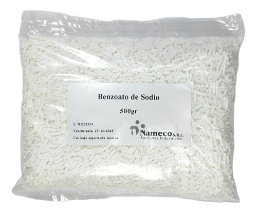 Benzoato De Sodio - Conservante - 500 Gr