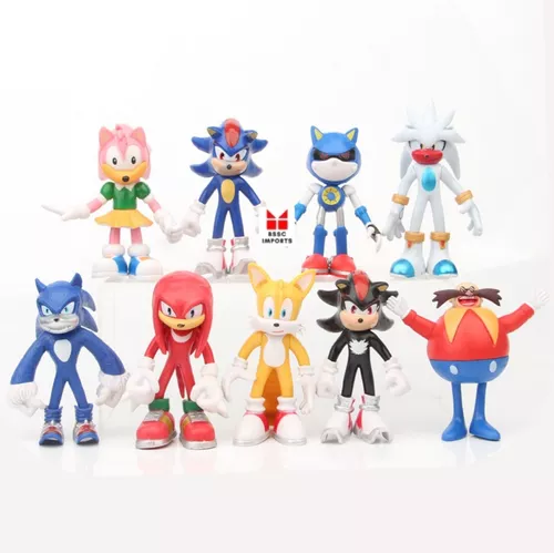 BONECO DO SONIC METAL SONIC PERSONAGEM ARTICULADO