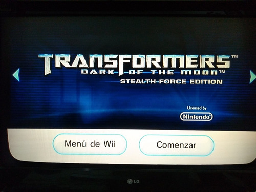 Transformers Dark Of The Moon Nintendo Wii Usado Completo. (Usado)