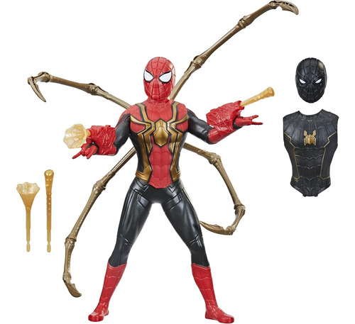 Spider-man Equipo Arácnido Figura De Acción 3 En 1