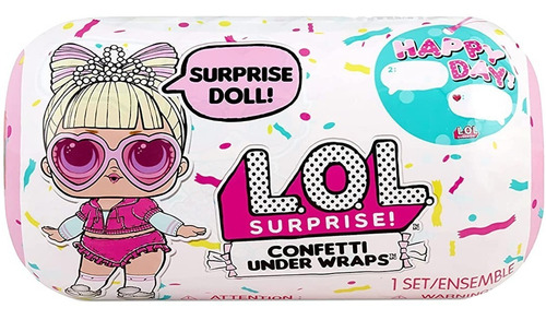 Muñeca Lol Surprise Confetti Under Wraps Original 576440