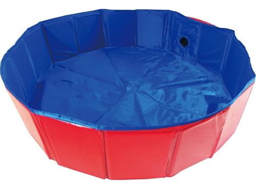 Piscina Plegable Para Banar Perros Mascotas Gatos Azul