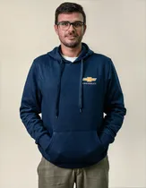 Comprar Buzo Canguro Capucha Regalo Hombre Bordado Logo Chevrolet