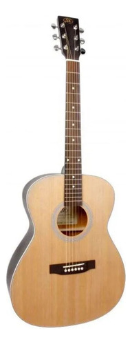 Guitarra Acústica Sx So204 - Trastera De Rosewood