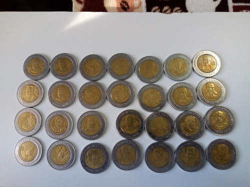 Moneda 5 Pesos Revolucion Varias (Usado)