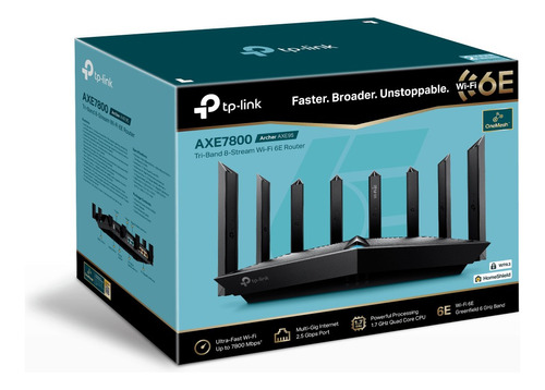 Router Tp Link Archer Axe7800 Tri-band Wi-fi 6e, Alexa