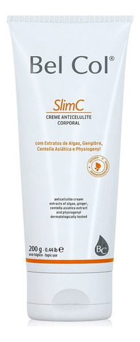  Slim C Creme Hidratante Corporal Para Celulite 200 G Bel Col Fragrância Neutro Tipo de embalagem Pote