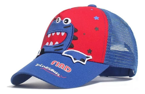 Gorra De Béisbol Bordado Dinosaurio Regalo Para Niño Y Niña