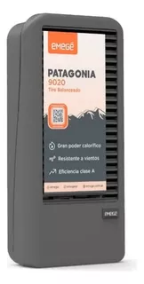 Calefactor Emege Patagonia 2000kcal Tb Multigas Ce9020b Color Gris oscuro