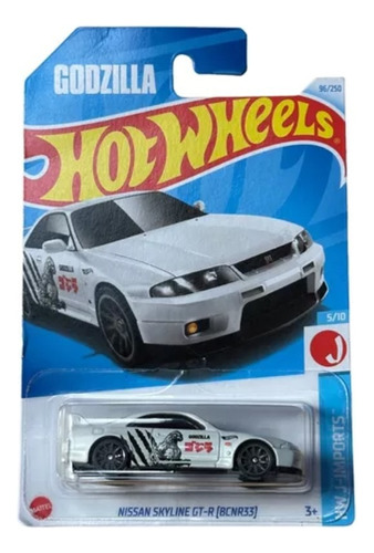 Hot Wheels Nissan Skyline Gt-r (bcnr33) Godzilla