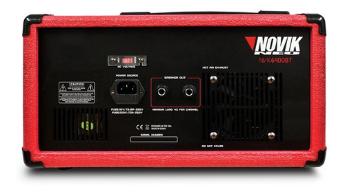 Imagen 3 de 9 de Amplificador 7 Canales Usb Bluetooth Efectos 400w Novik
