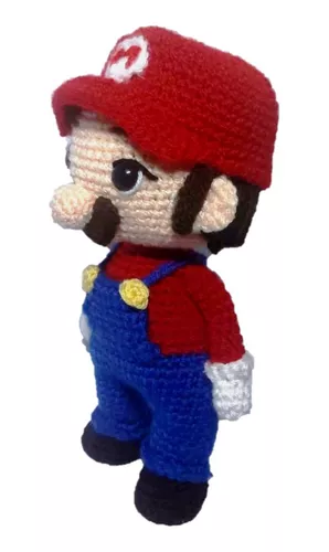 Peluche Mario bros, tejido crochet amigurumi