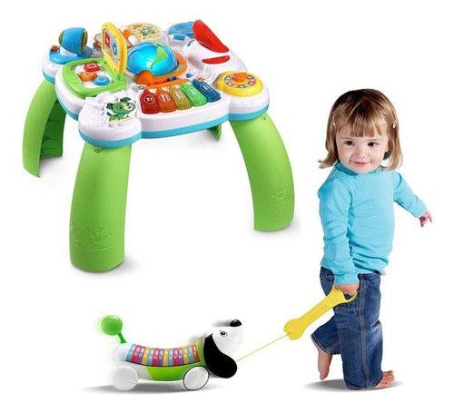 Mesa De Juegos Toys Y Perrito Abc Leapfrog Bundle Niños 1+