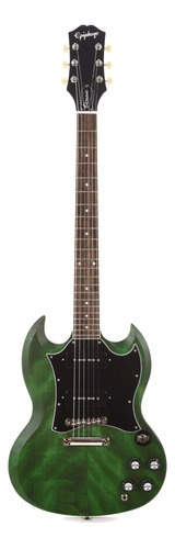 Guitarra Eléctrica EpiPhone Sg Classic Worn P-90s Green