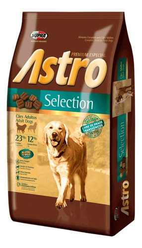 Astro Selection 17 Kg Perro Adulto 