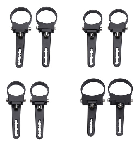 Para 2 Abrazaderas De Soporte Tube Bull Roll Bar Para Off